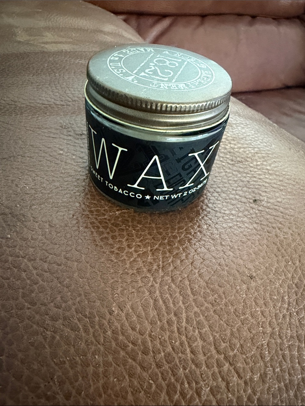 Sweet Tobacco Scented Hair Wax